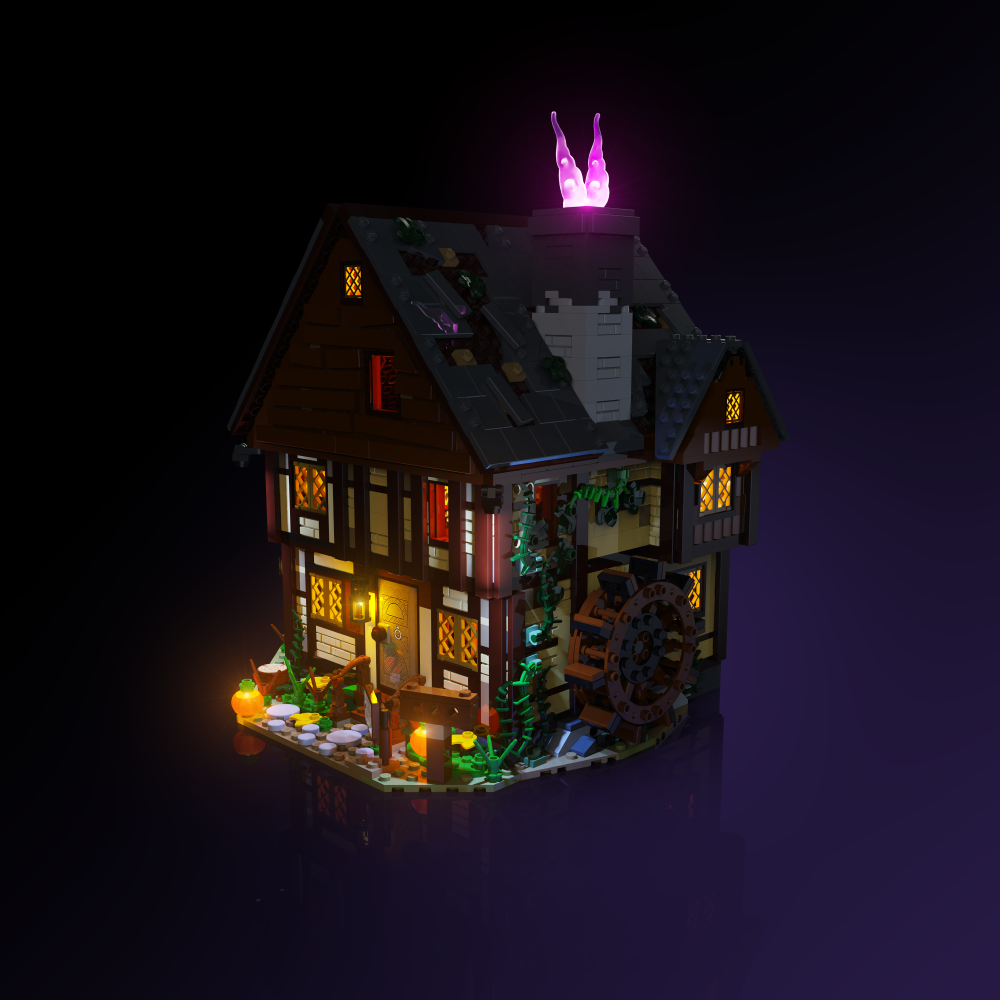 Light Kit for LEGO® Disney Hocus Pocus: The Sanderson Sisters' Cottage #21341