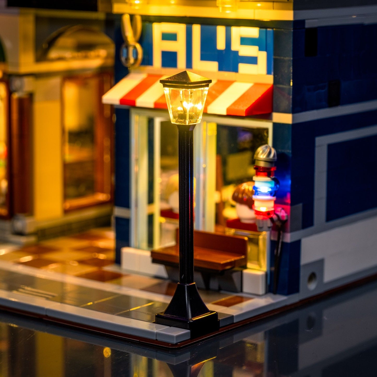 Lichtkit für LEGO® Detektivbüro #10246