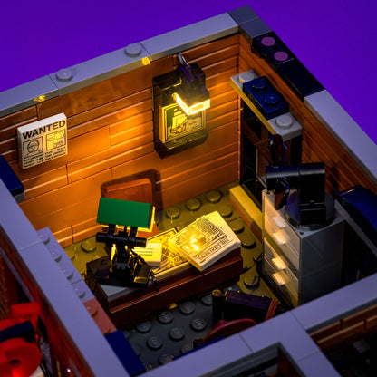 Lichtkit für LEGO® Detektivbüro #10246