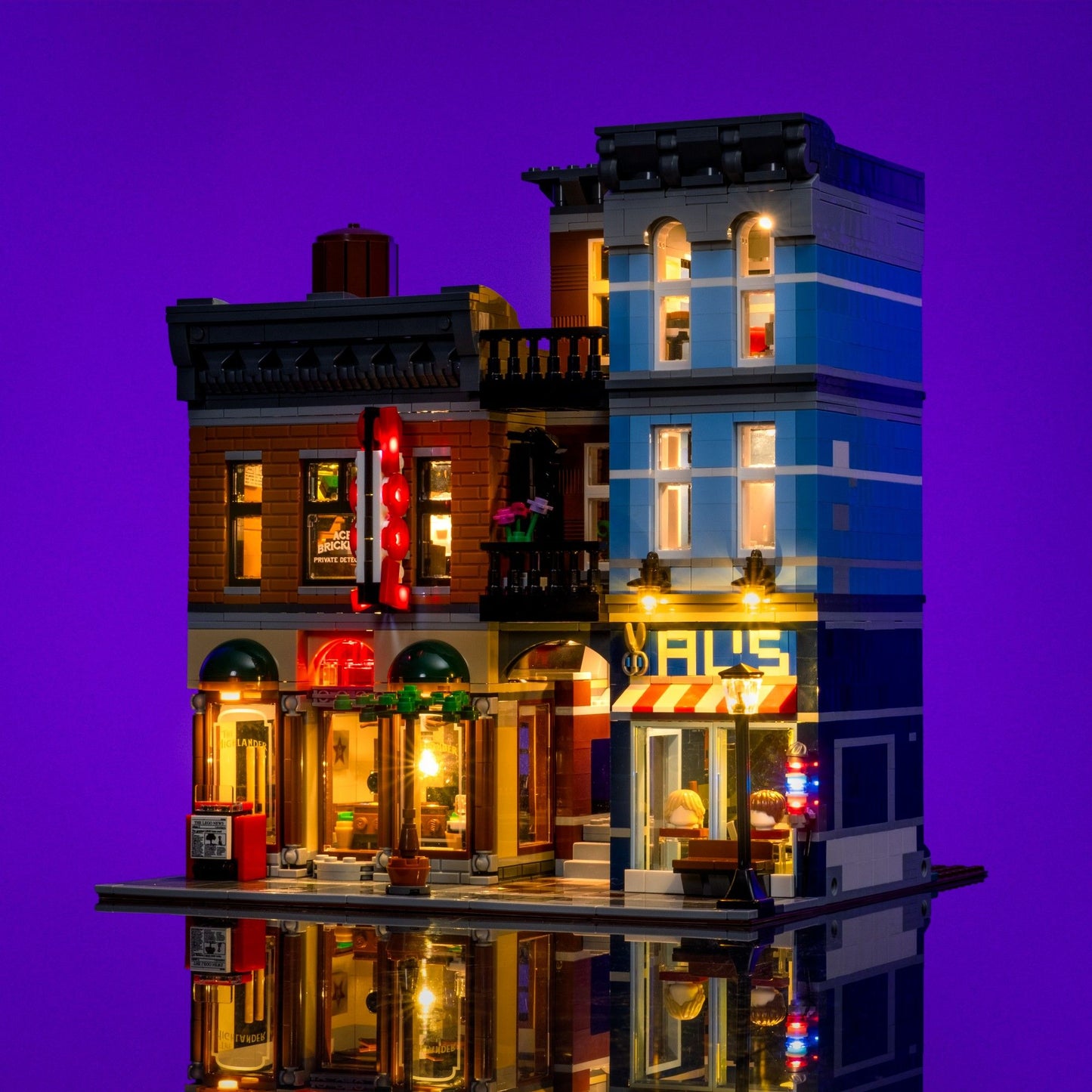 Lichtkit für LEGO® Detektivbüro #10246