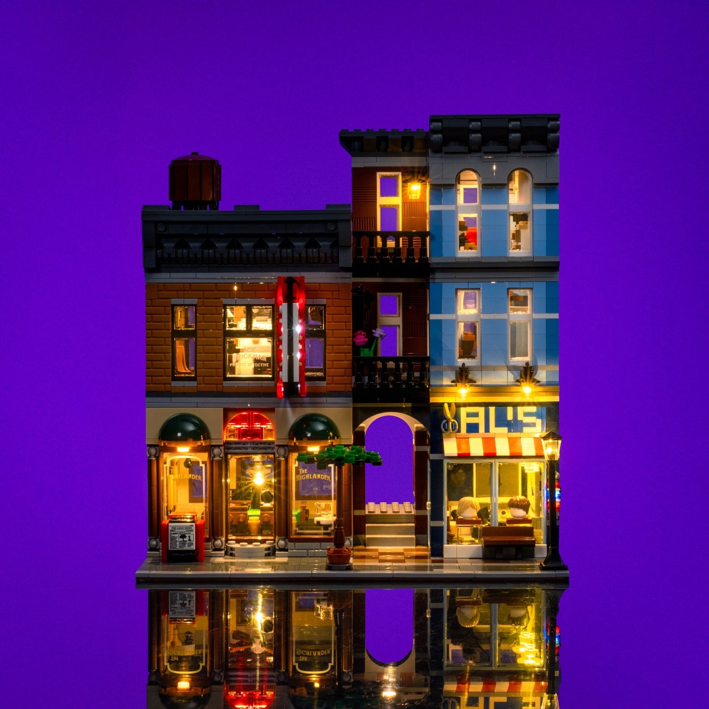 Lichtkit für LEGO® Detektivbüro #10246