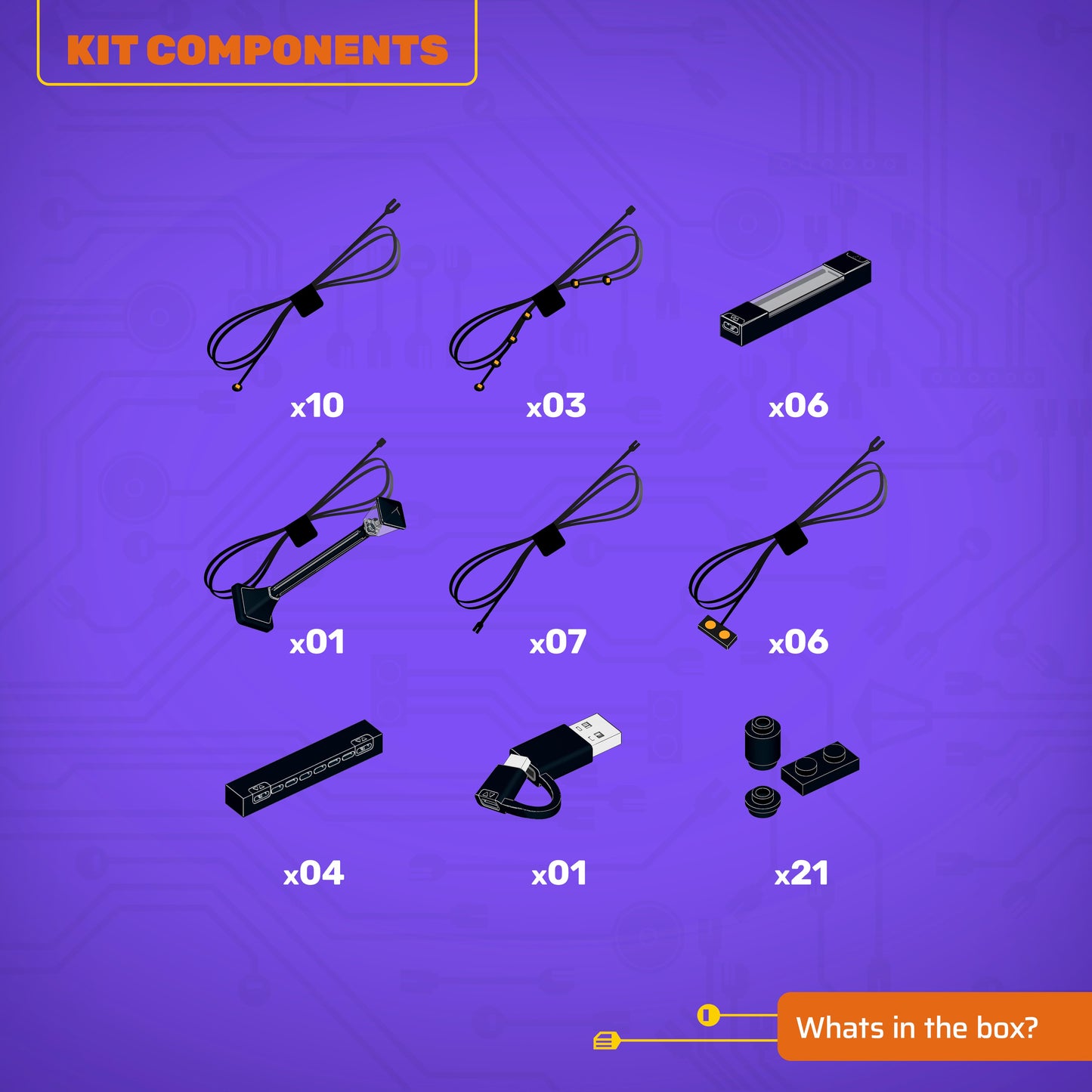 Lichtkit für LEGO® Detektivbüro #10246