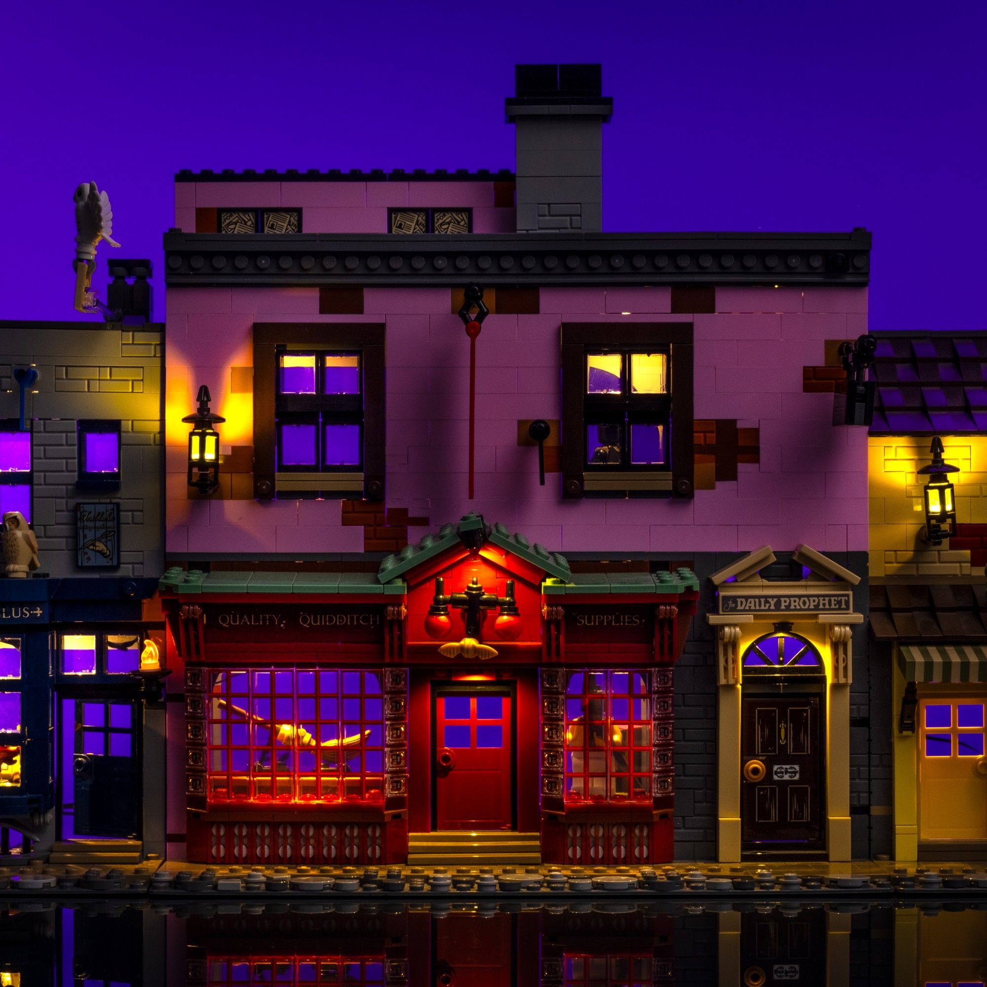 Light Kit for LEGO® Diagon Alley™ #75978 – Light My Bricks EU