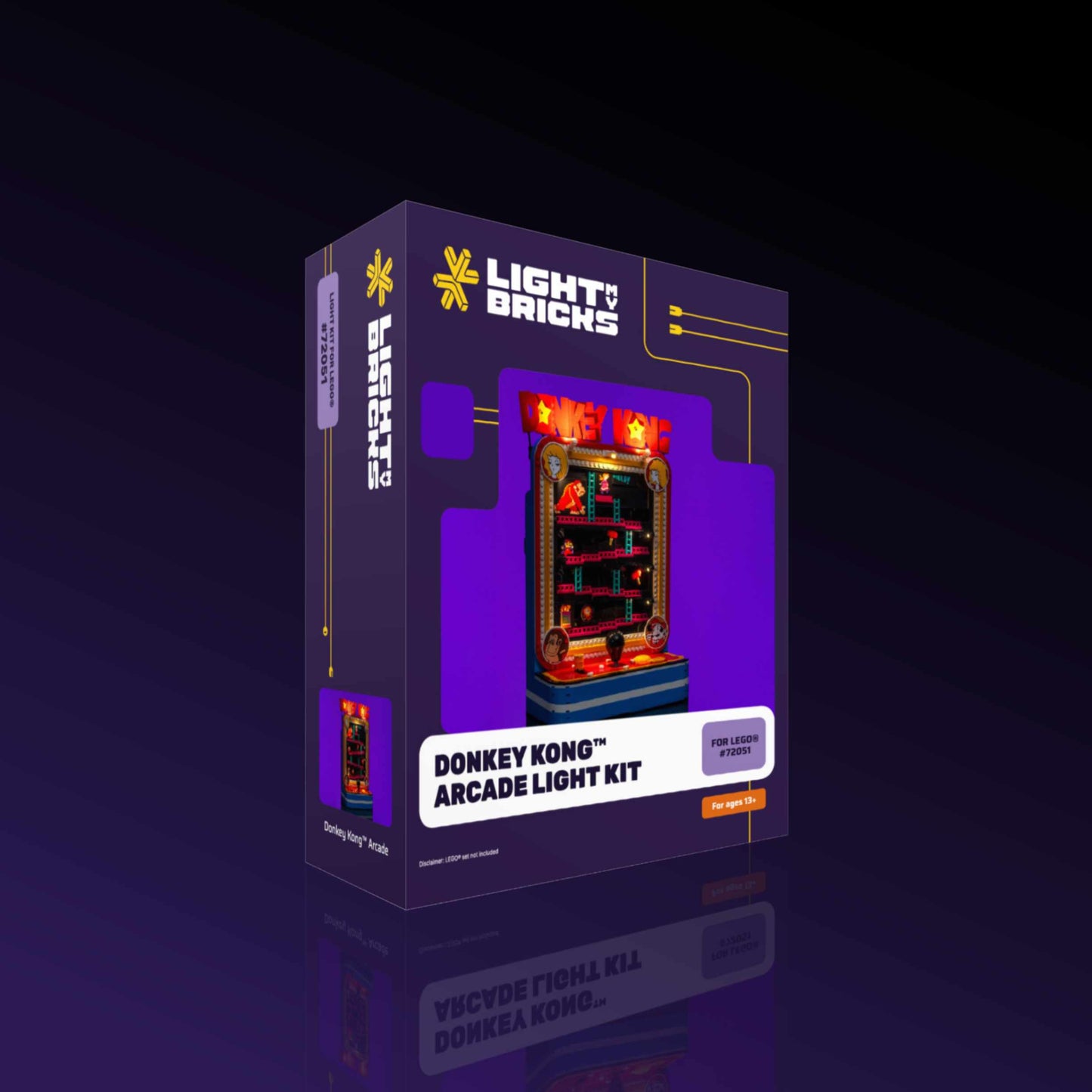 Light Kit for LEGO® Donkey Kong™ Arcade #72051