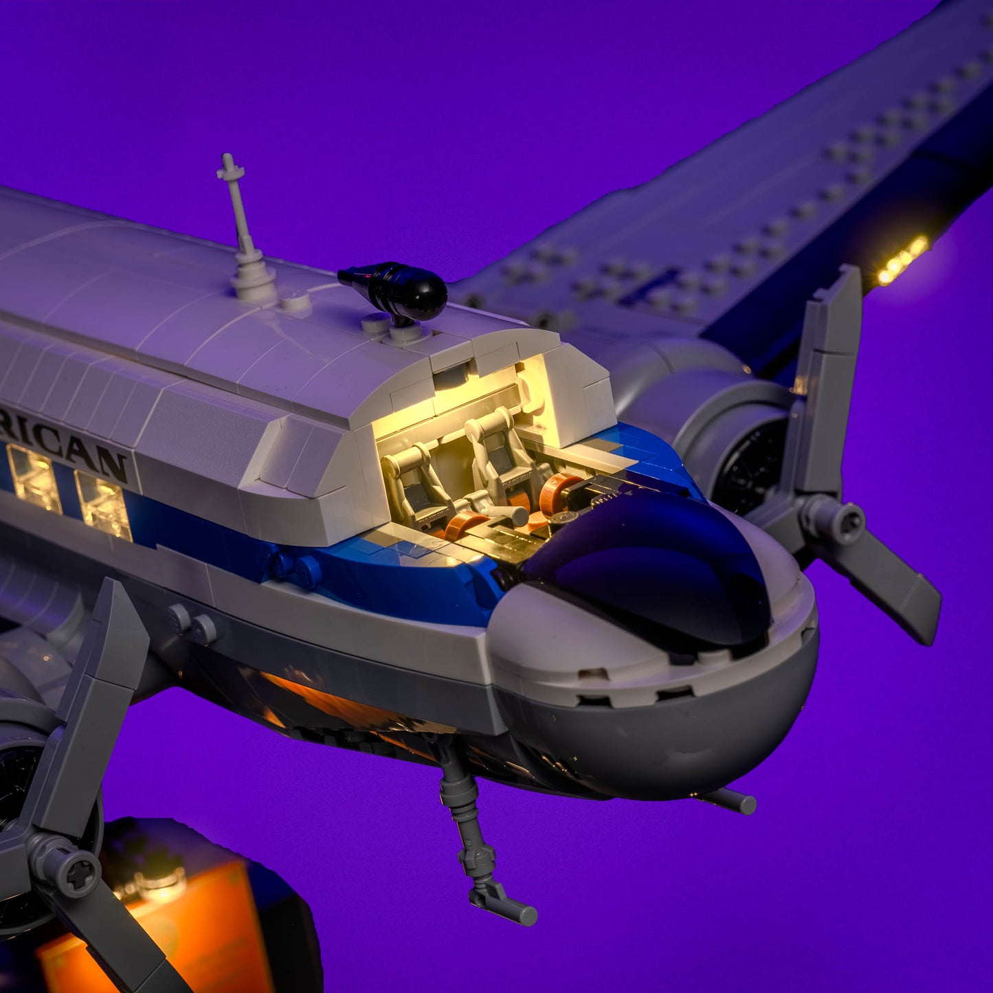 Licht-Kit für LEGO® Douglas™ DC-3™ PAN AM® Airliner #11378