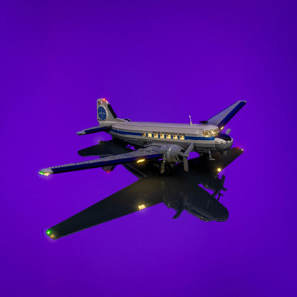 Licht-Kit für LEGO® Douglas™ DC-3™ PAN AM® Airliner #11378