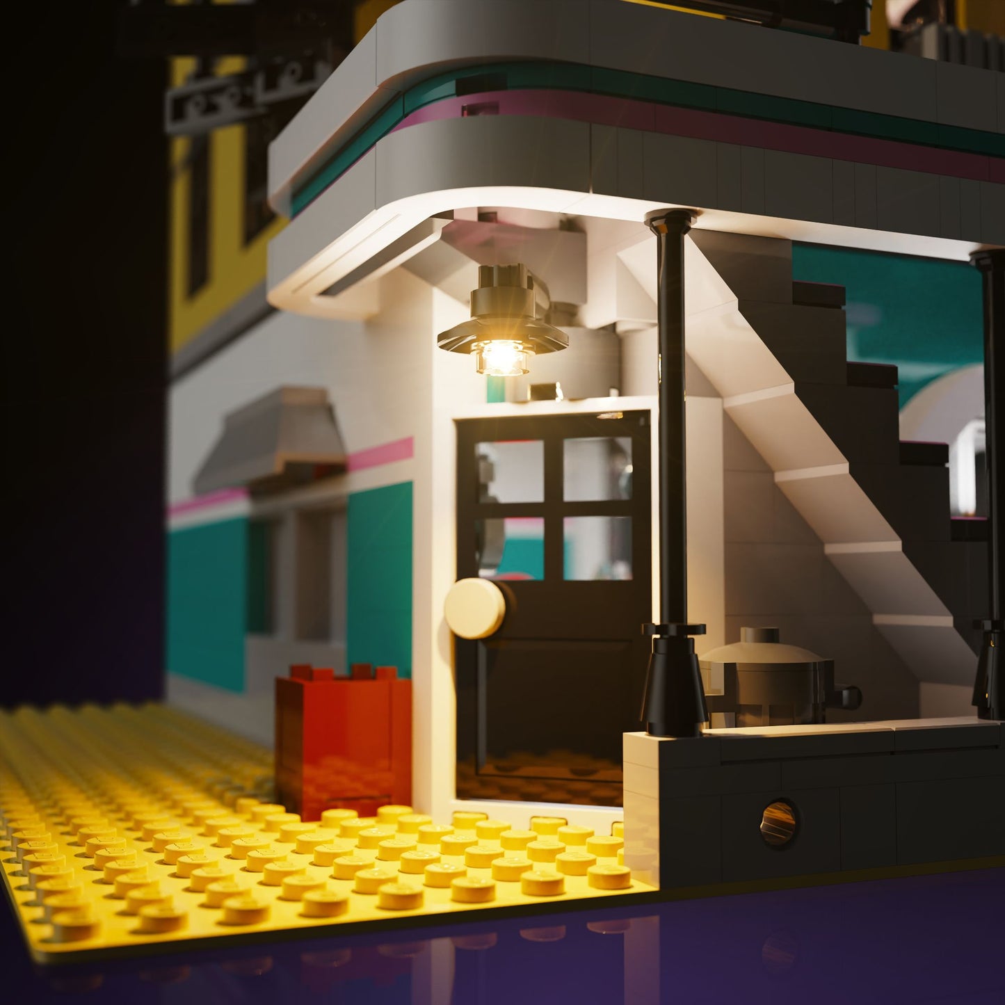 Lichtset für LEGO® Downtown Diner #10260