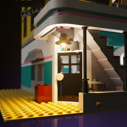 Lichtset für LEGO® Downtown Diner #10260