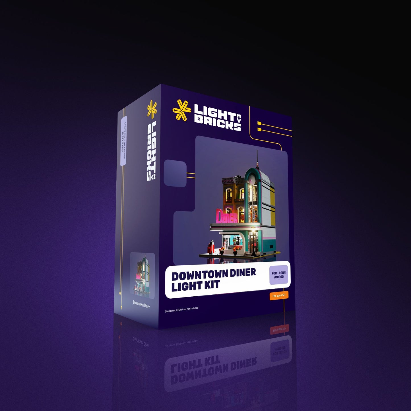 Lichtset für LEGO® Downtown Diner #10260