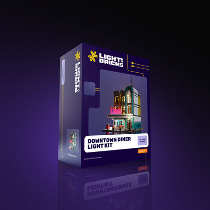 Lichtset für LEGO® Downtown Diner #10260