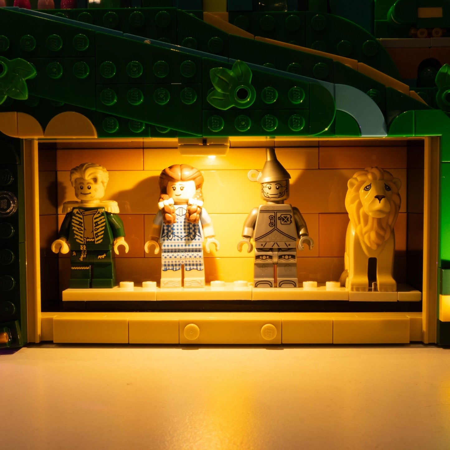 LEGO® Smaragdstadt Wandkunst #75685 DIY Lichtbundle