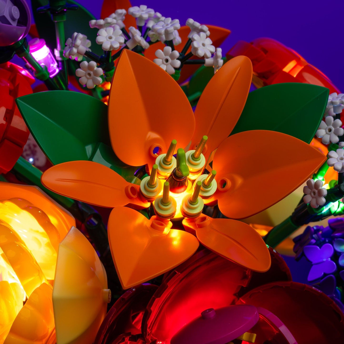Lichtkit für LEGO® Blumenarrangement #10345