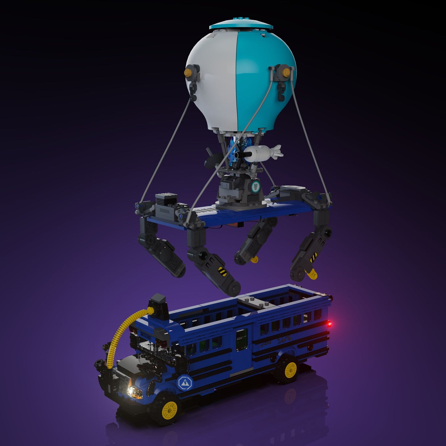 Lichtkit für LEGO® Fortnite Battle Bus #77073
