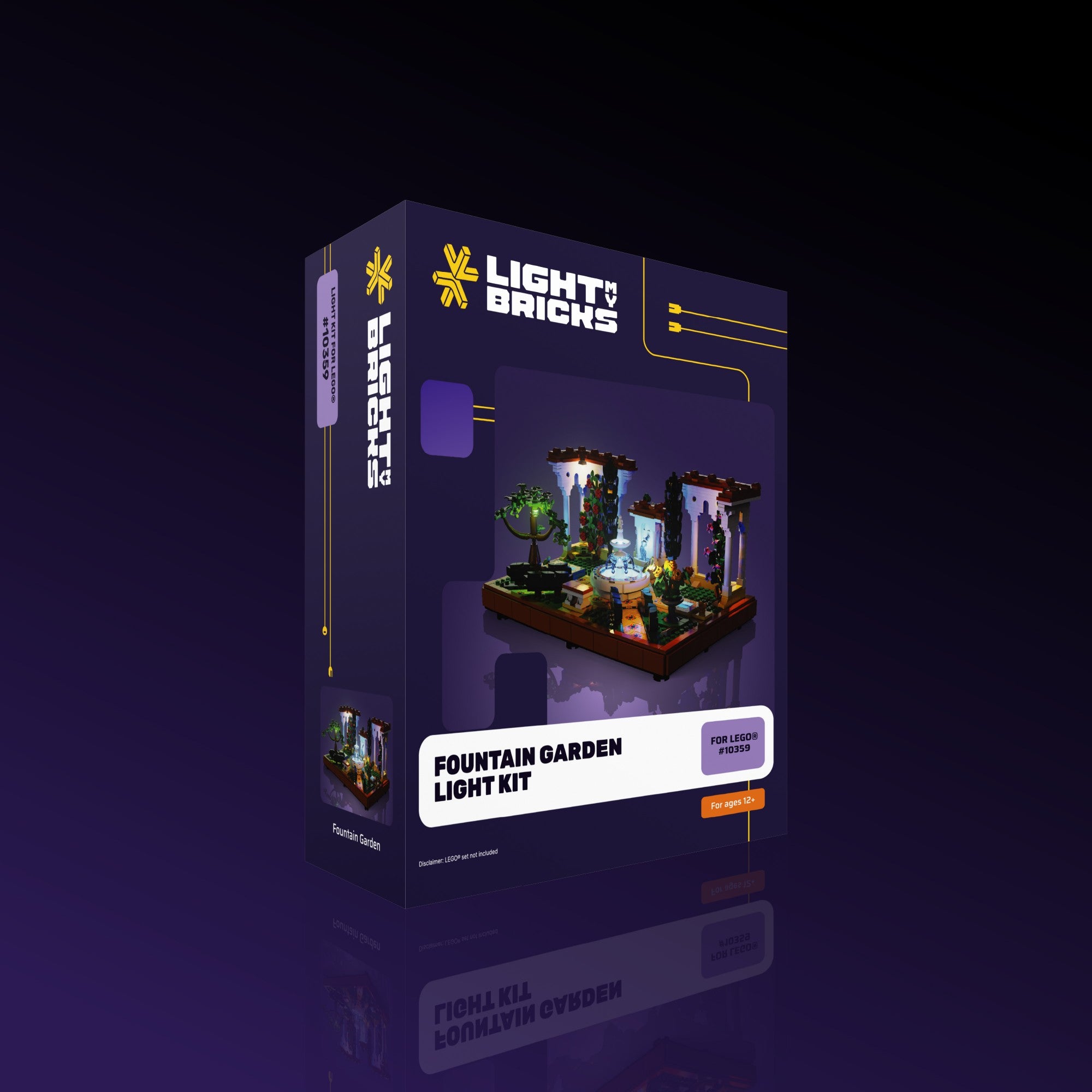 LMB 2.0 Light Kit for LEGO Fountain Garden #10359 | Light My