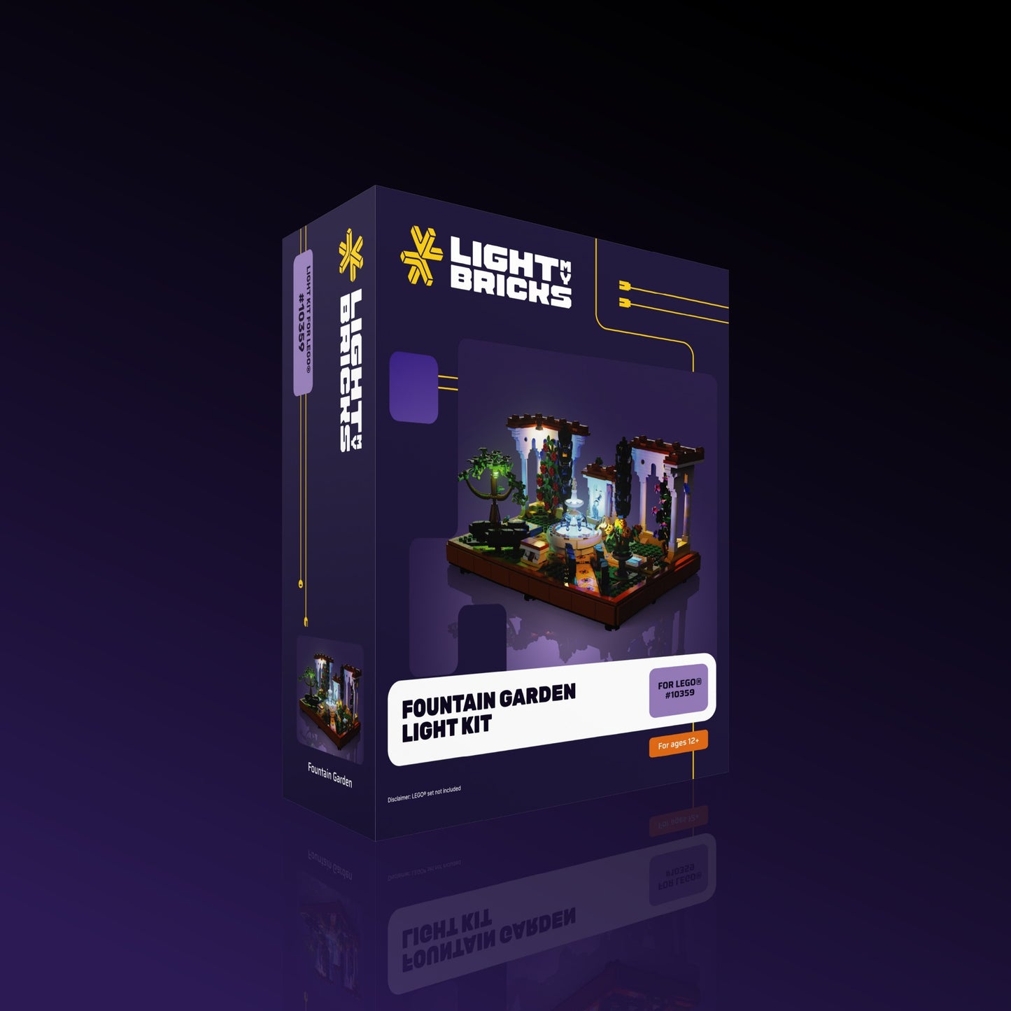 Lichtkit für LEGO® Brunnen Garten #10359