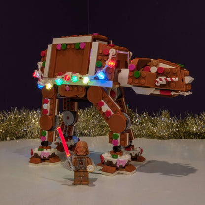 LEGO® Gingerbread AT-AT™ Walker #40806 DIY Light Bundle