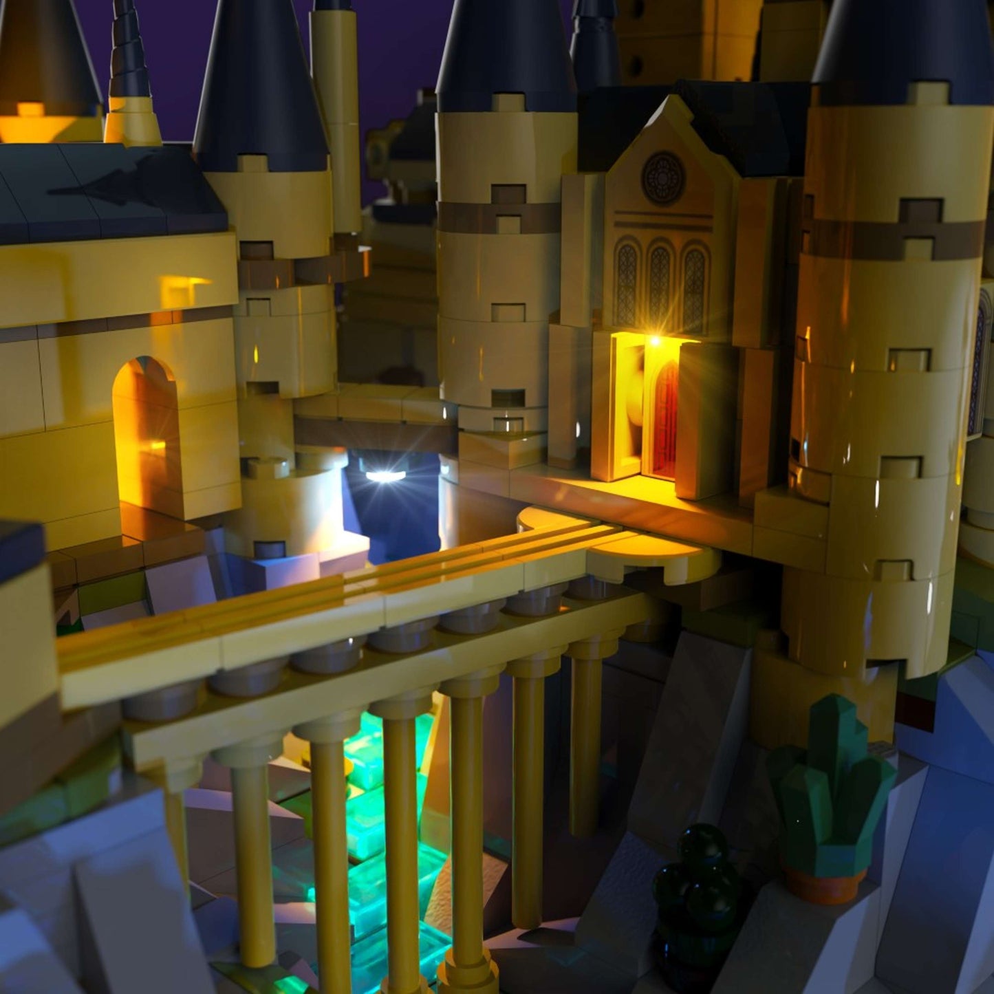 Light Kit for LEGO® Hogwarts Castle & Grounds #76419