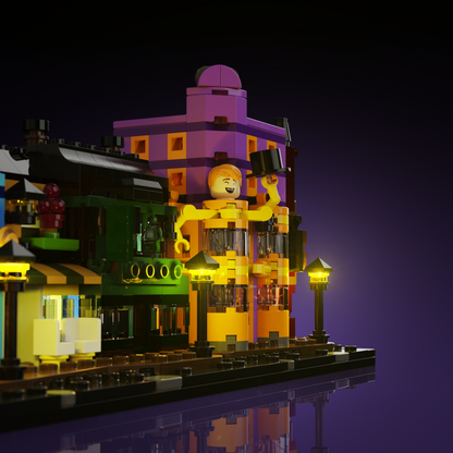 LMB 2.0 Light Kit for LEGO® Harry Potter Diagon Alley Wizarding Shops #76444