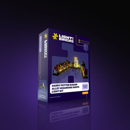 Light Kit for LEGO® Harry Potter Diagon Alley Wizarding Shops #76444