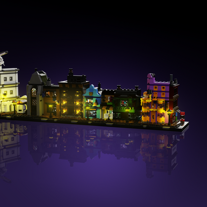LMB 2.0 Light Kit for LEGO® Harry Potter Diagon Alley Wizarding Shops #76444