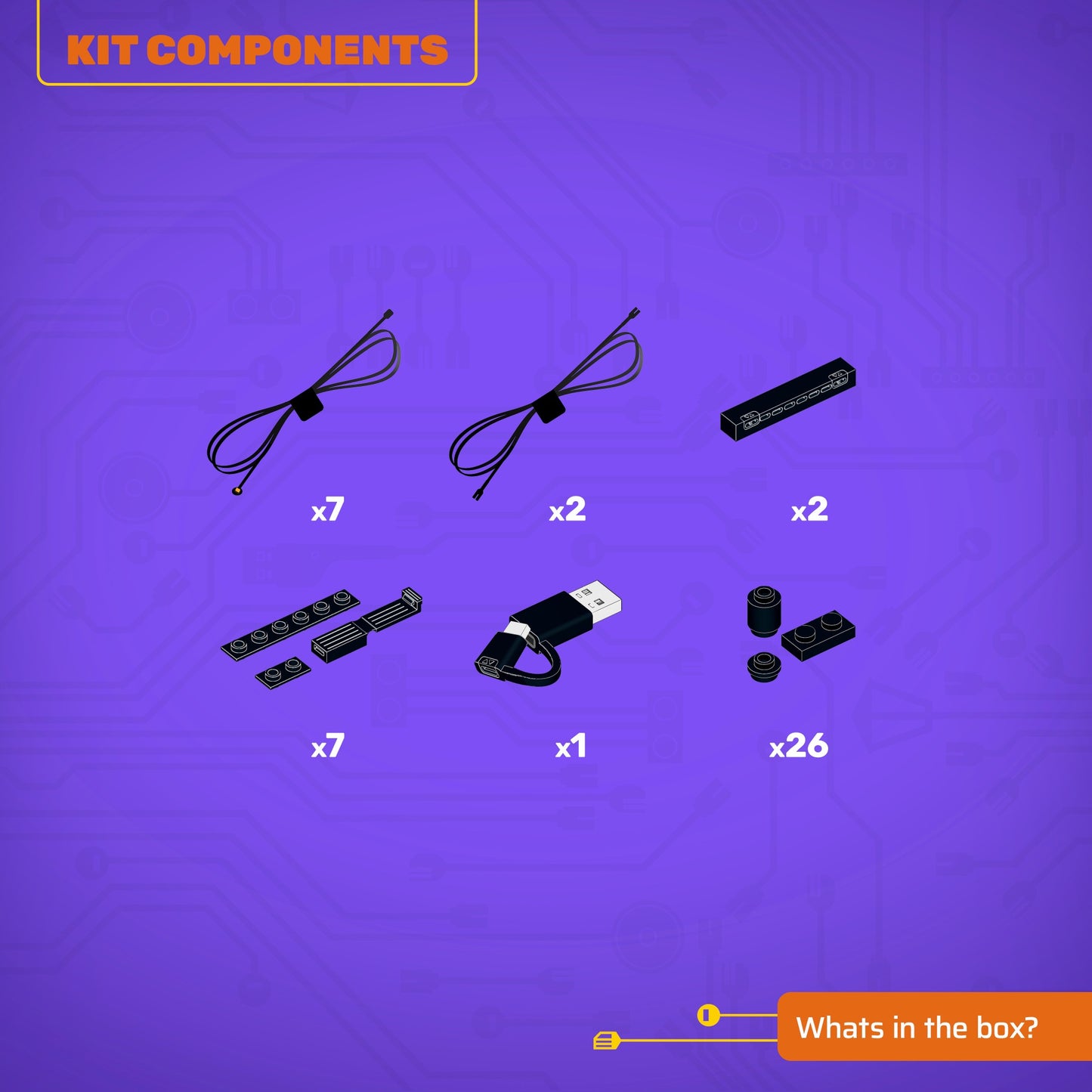 Lichtkit für LEGO® Botanicals Hibiskus #10372