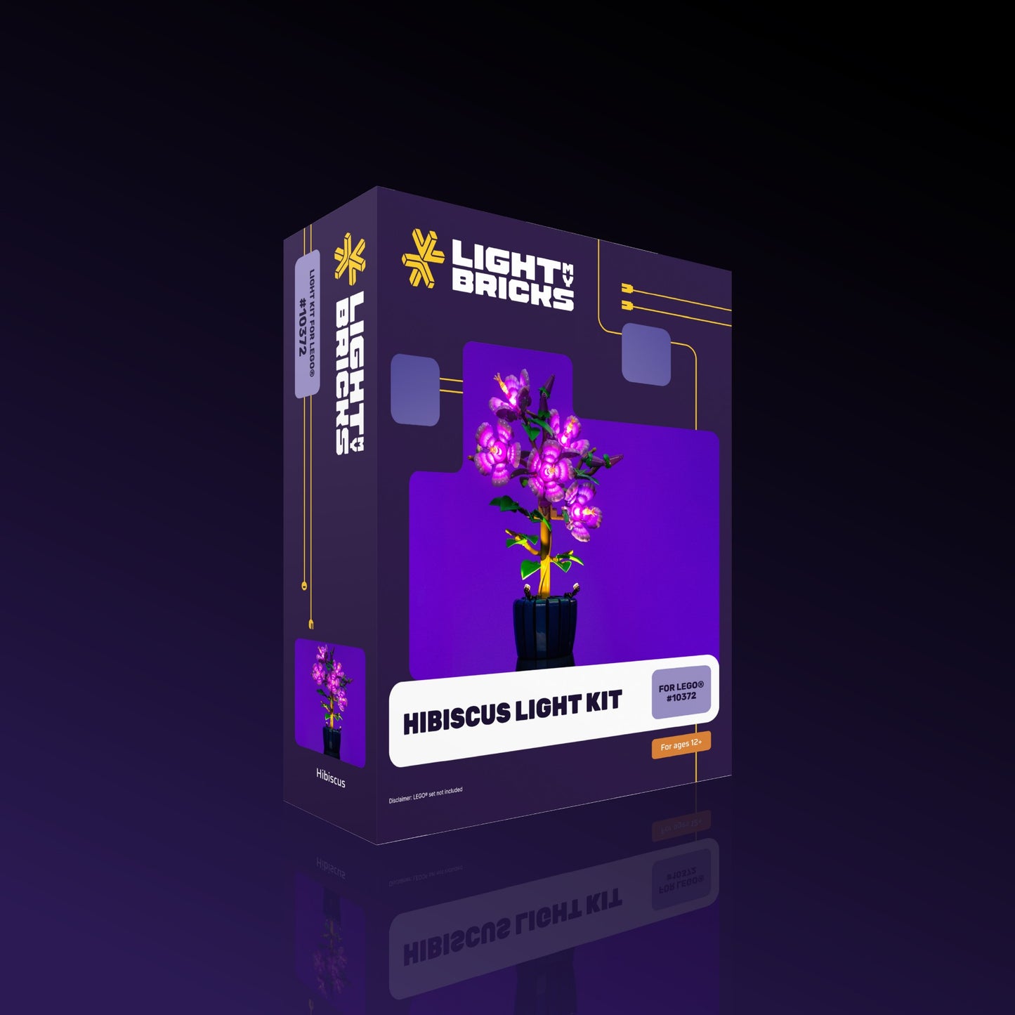 Lichtkit für LEGO® Botanicals Hibiskus #10372