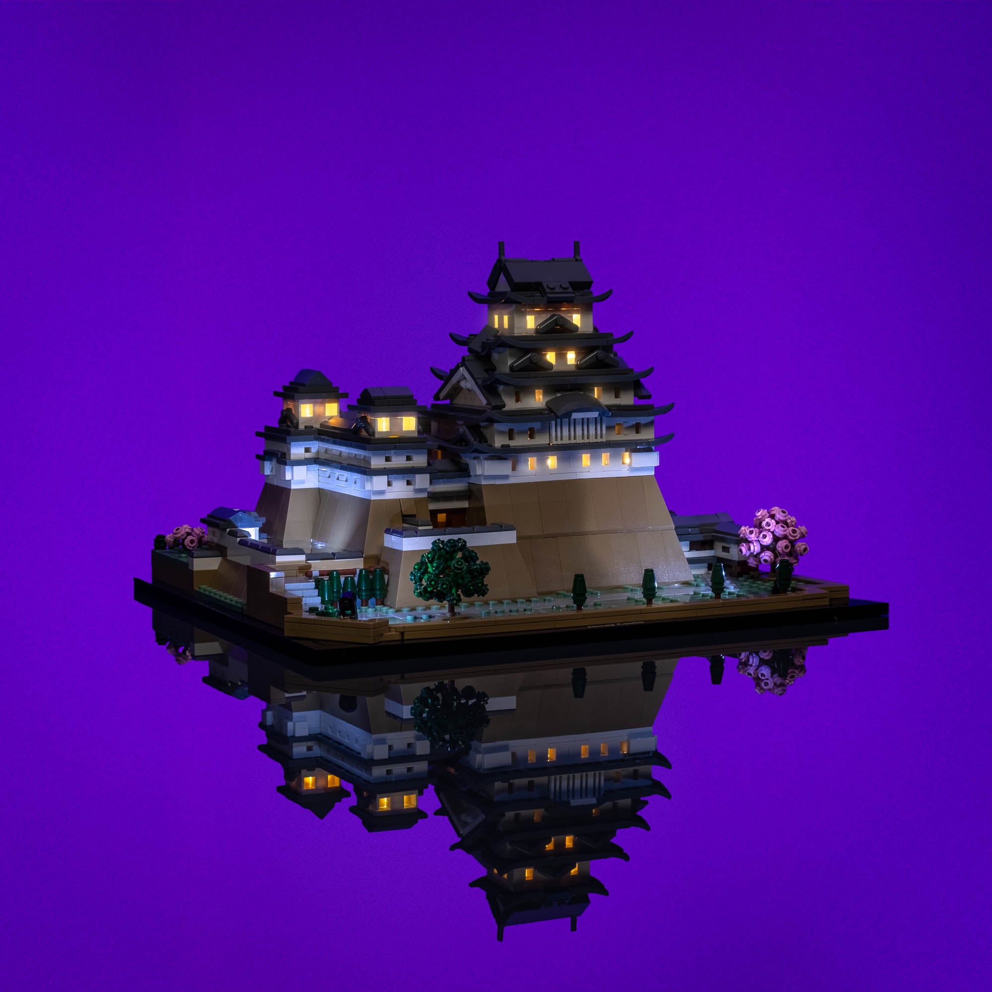Light Kit for LEGO® Himeji Castle #21060 | Light My Bricks – Light