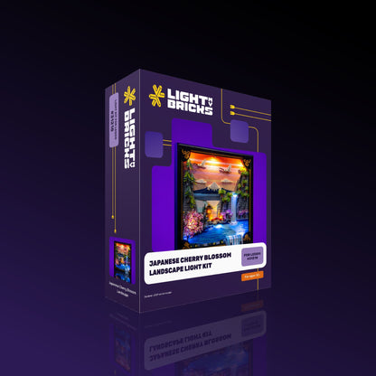 Lichtset für LEGO® Japanische Kirschblütenlandschaft #31218