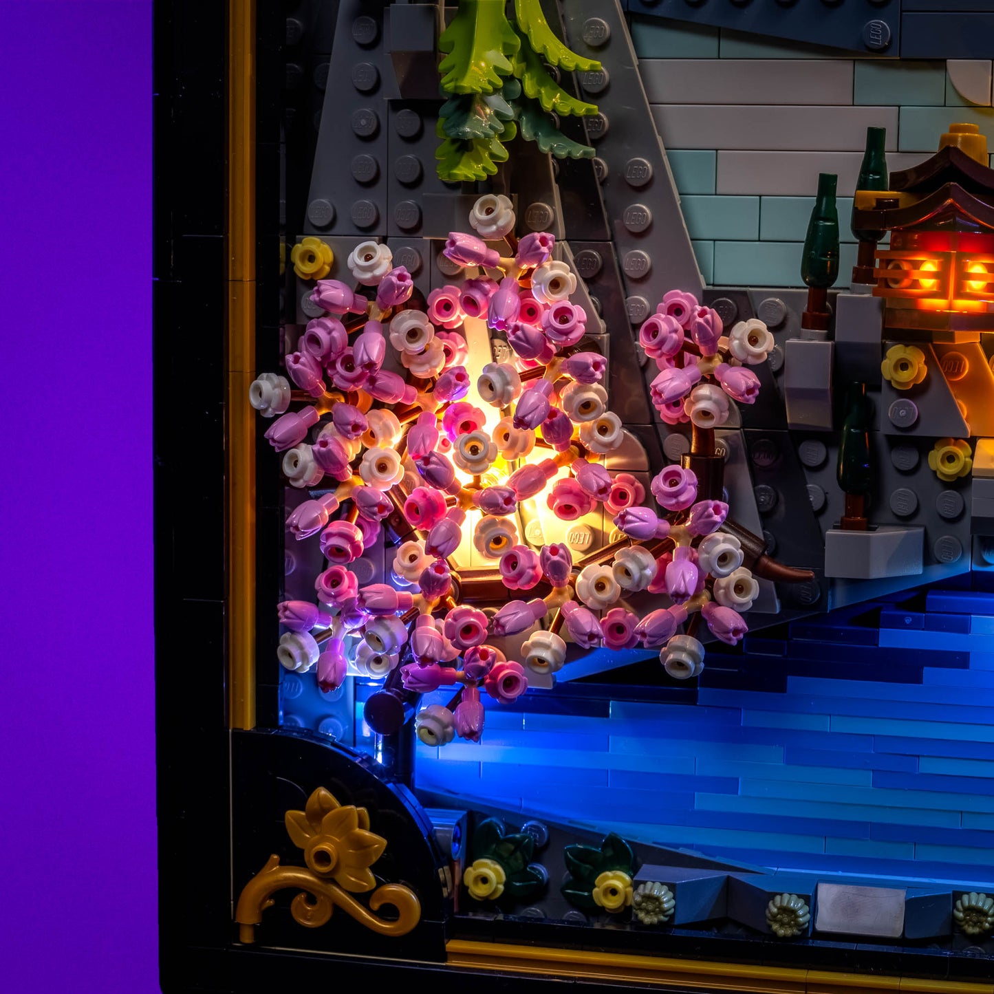 Lichtset für LEGO® Japanische Kirschblütenlandschaft #31218