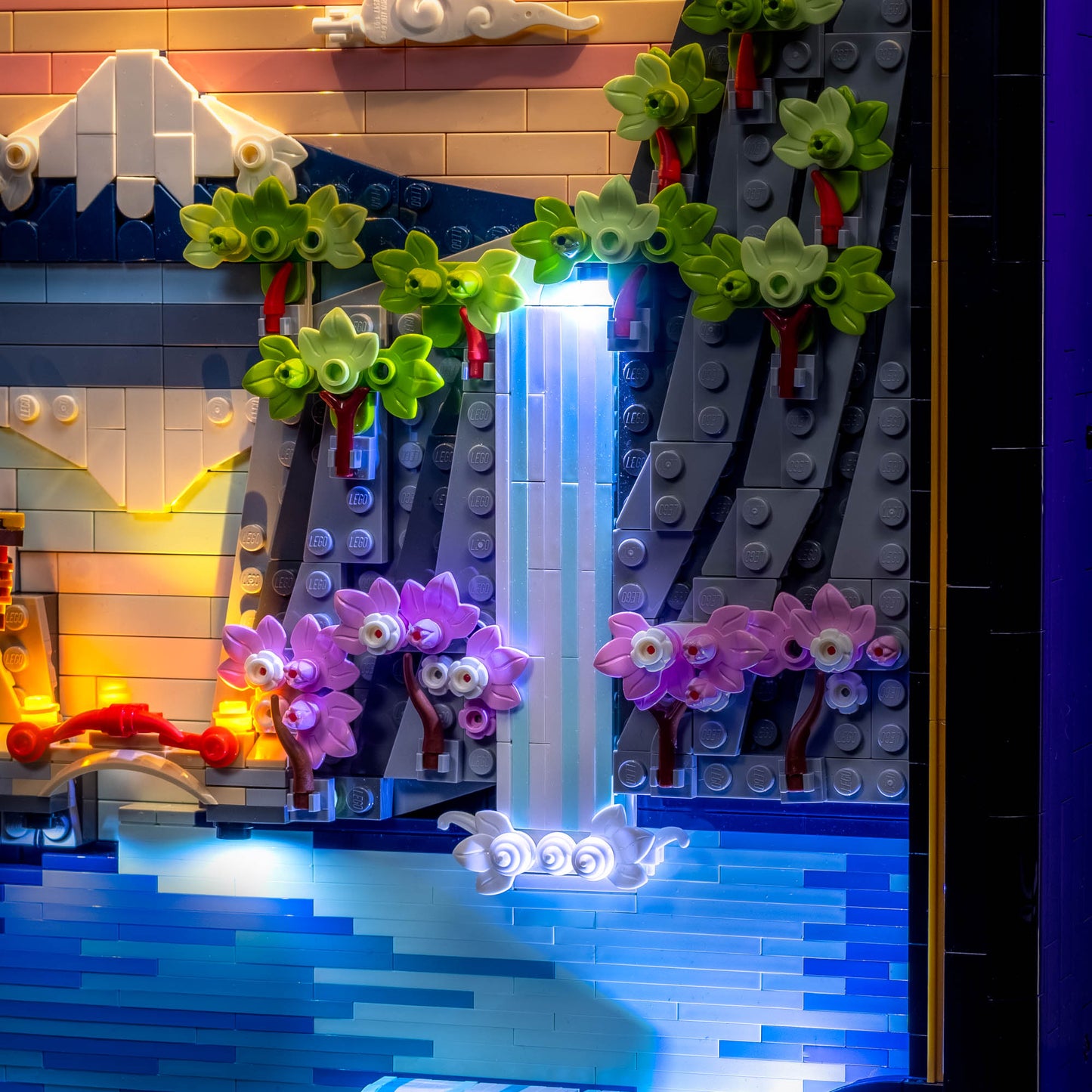 Lichtset für LEGO® Japanische Kirschblütenlandschaft #31218