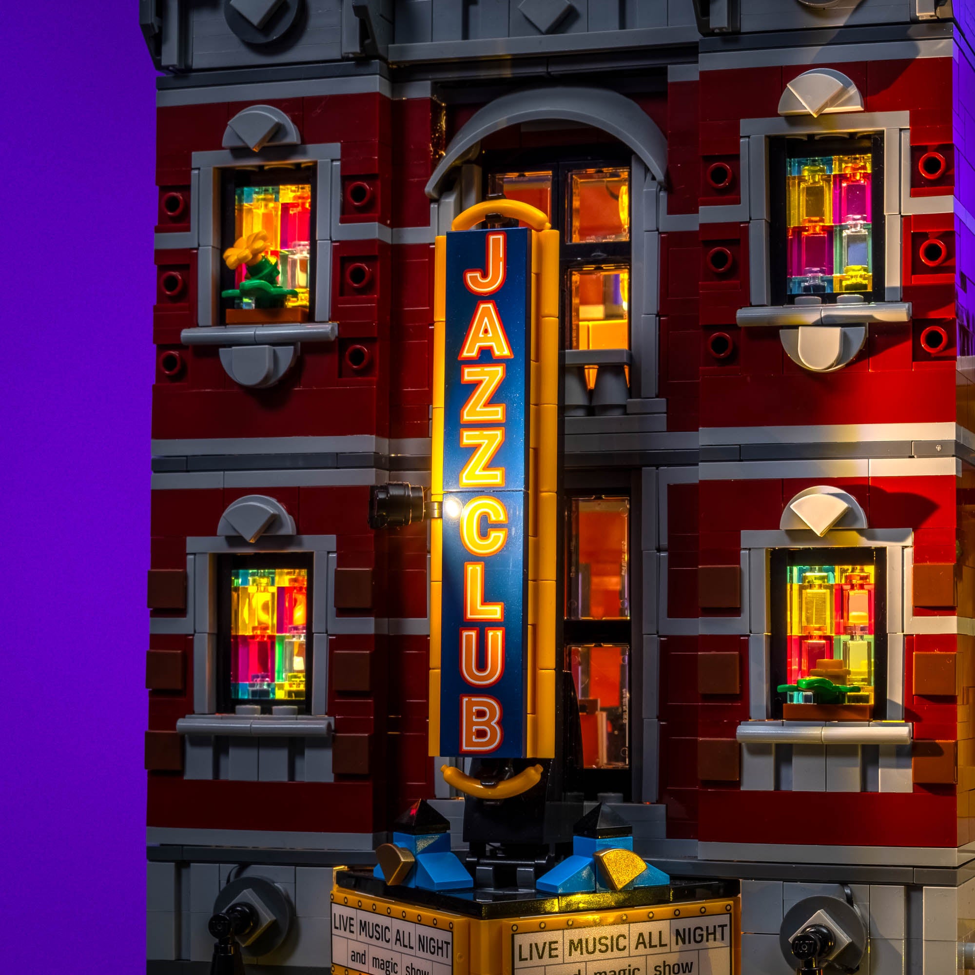LMB 2.0 Light Kit for LEGO Jazz Club #10312 | Light My Bricks