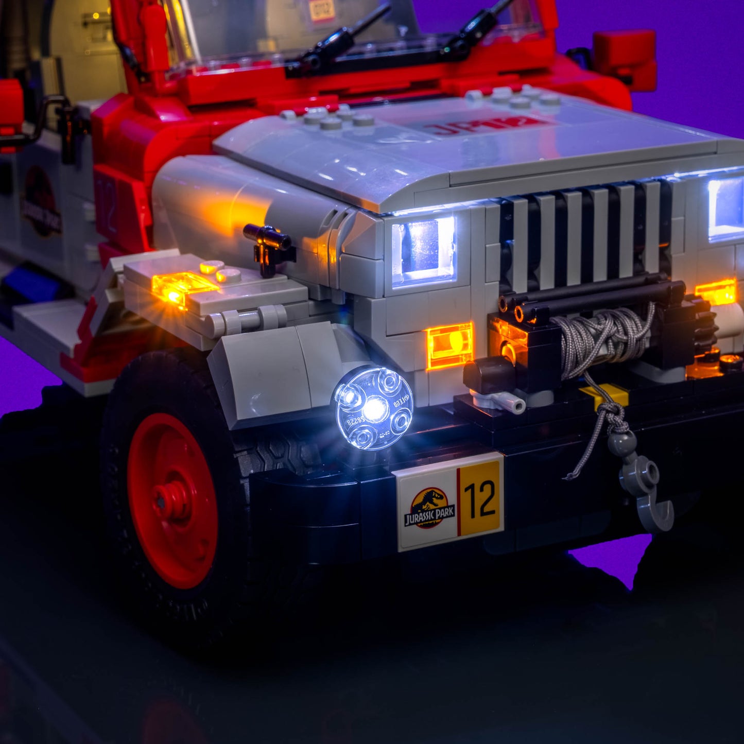 Light Kit for LEGO® Jurassic Park Jeep Wrangler #77984