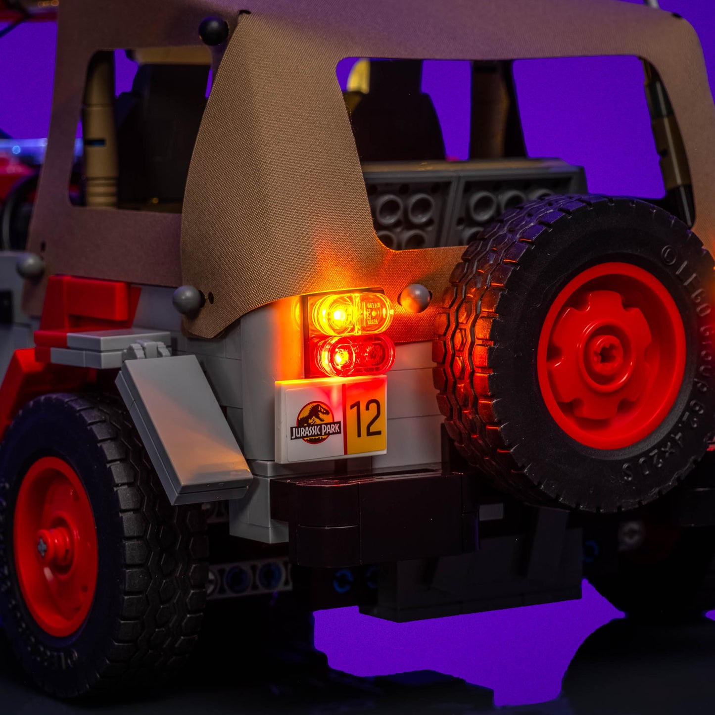 Light Kit for LEGO® Jurassic Park Jeep Wrangler #77984
