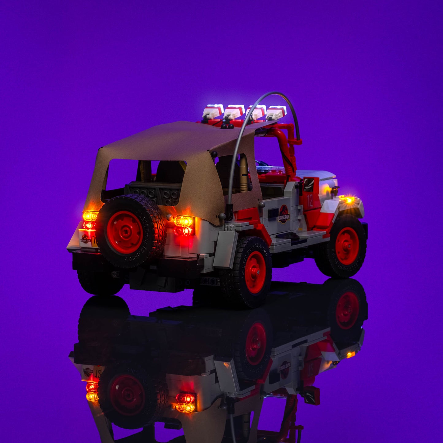 Light Kit for LEGO® Jurassic Park Jeep Wrangler #77984