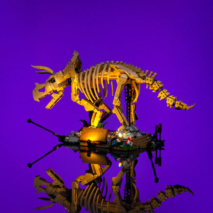 Licht-Kit Für LEGO® Jurassic World Dinosaur Fossils: Triceratops #77985