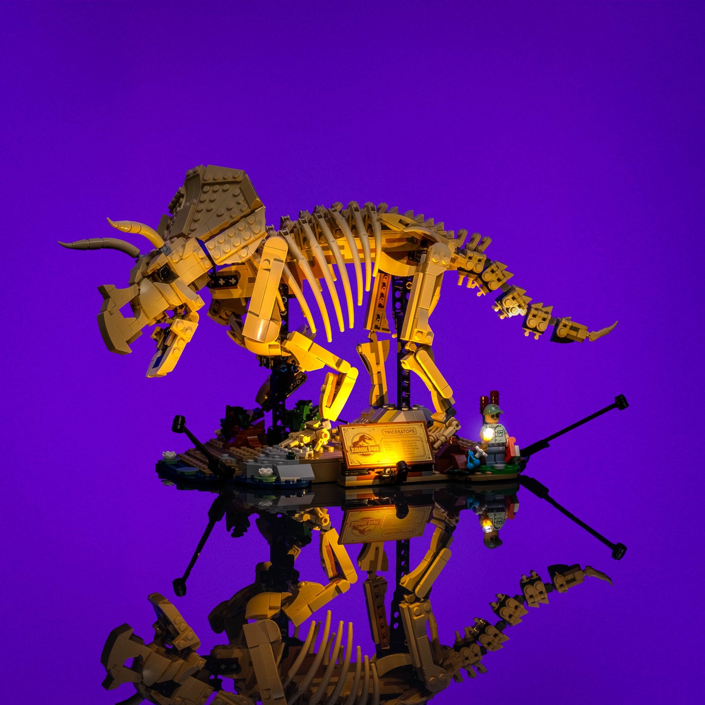 Licht-Kit Für LEGO® Jurassic World Dinosaur Fossils: Triceratops #77985