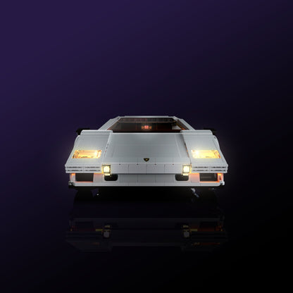 Lichtset für LEGO® Lamborghini Countach 5000 Quattrovalvole #10337
