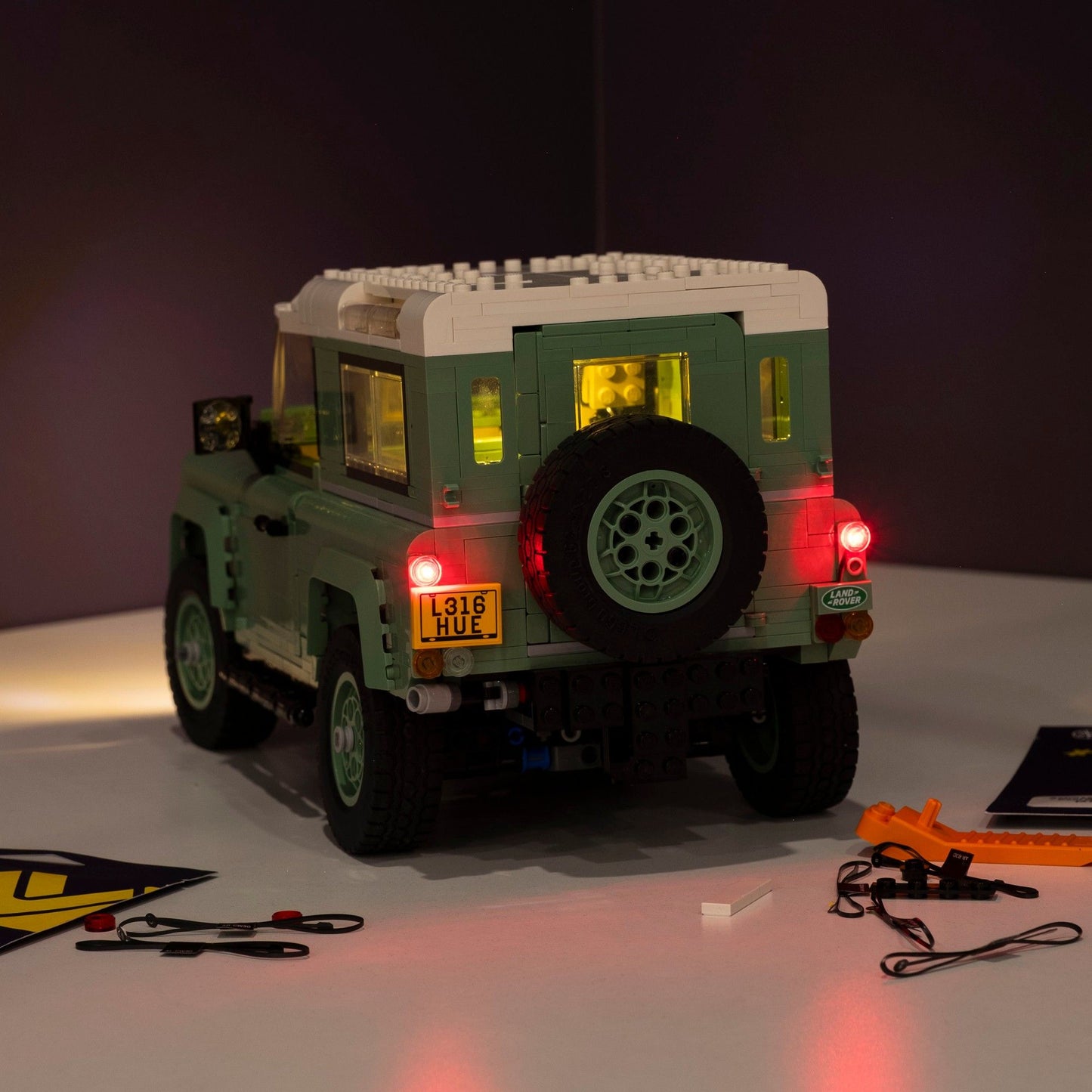 LEGO® Land Rover Classic Defender 90 #10317 DIY Light Bundle
