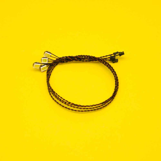 Große Bit-Lichter (kaltweiß) 15 cm – (4er-Pack)