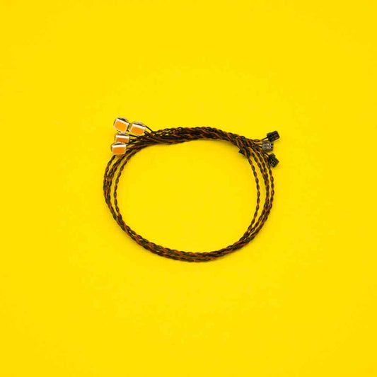 Große Bit-Lichter (Warmweiß) 15 cm - (4er-Pack)