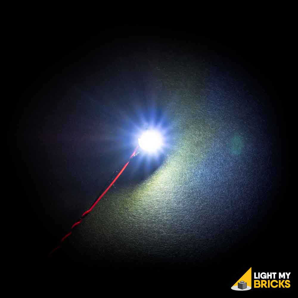 Bit-Lichter (blinkend weiß) 15 cm (4er-Pack)