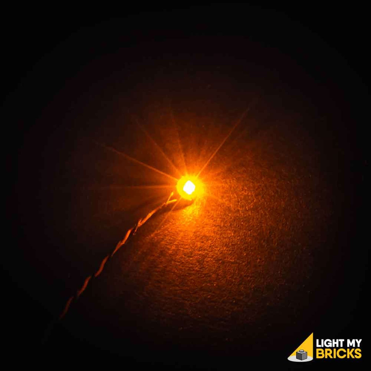 Bit-Lichter (Orange) 30 cm - (4 Stück)