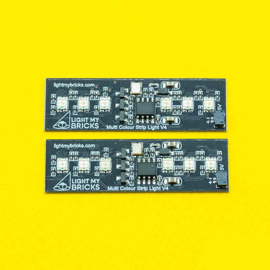 Mehrfarbiges Lichtband (2er-Pack)