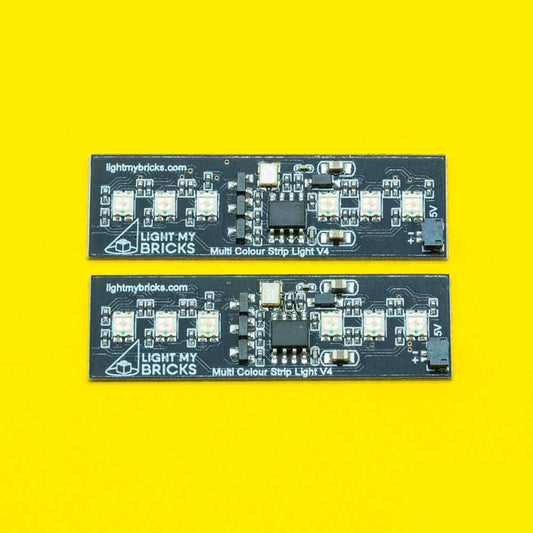 Mehrfarbiges Lichtband (2er-Pack)