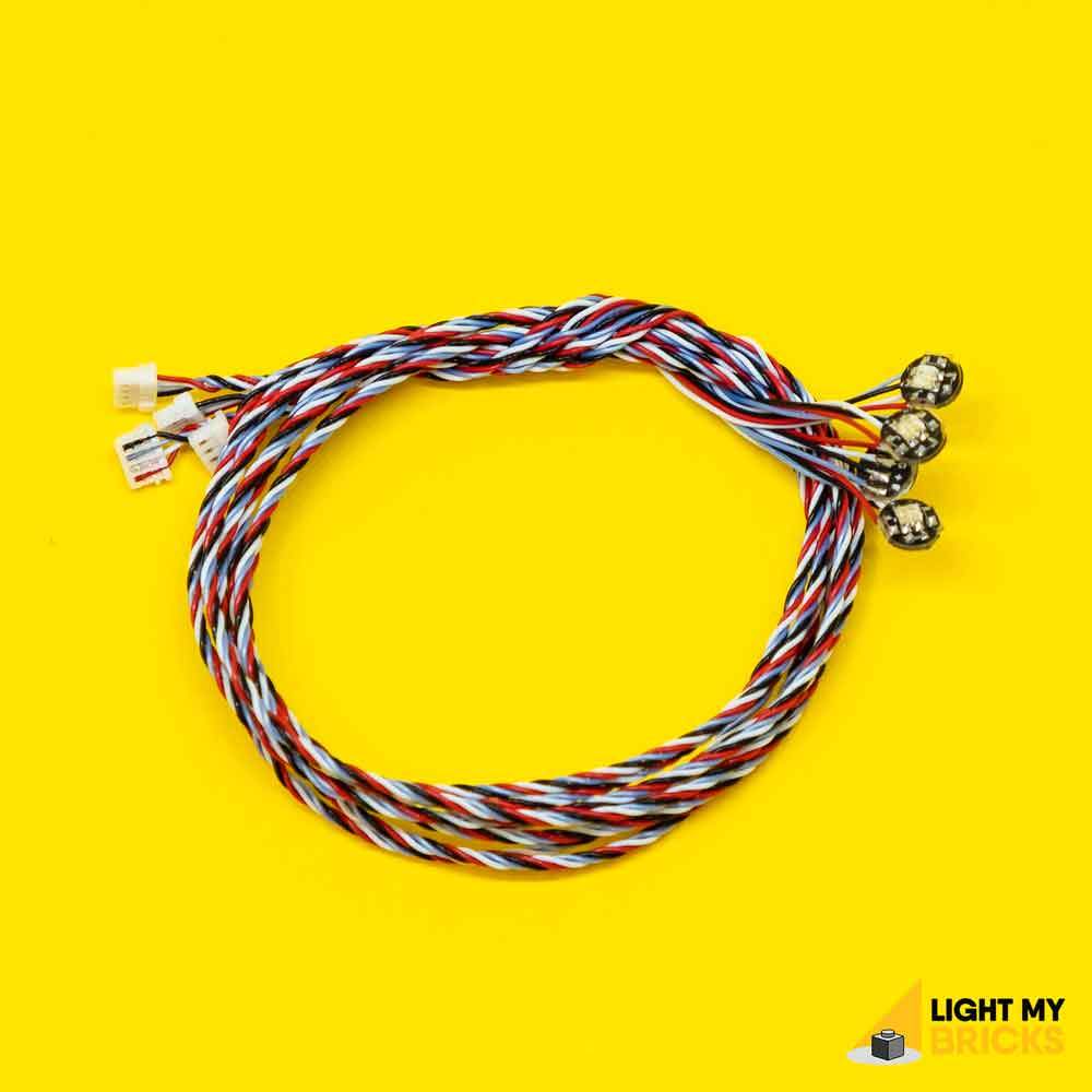 RGB-Bit-Lichter 30 cm (4er-Pack)