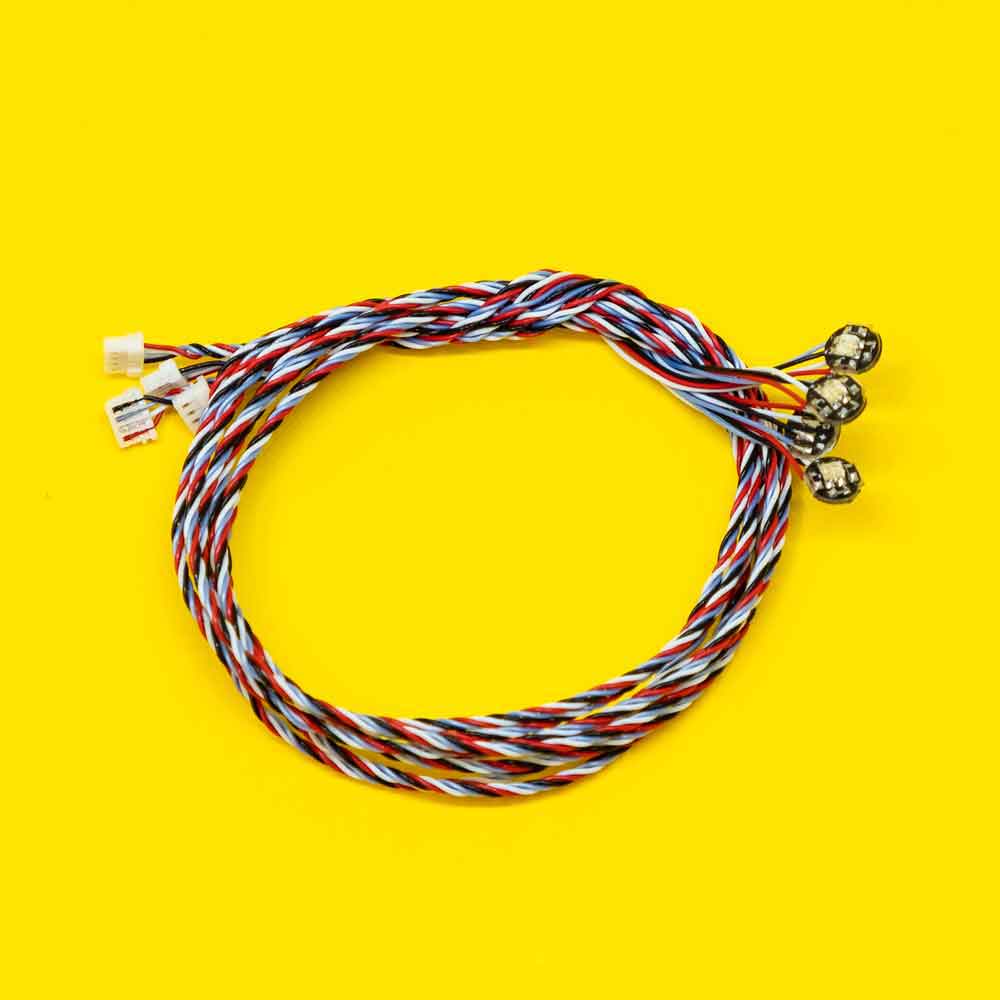 RGB-Bit-Lichter 30 cm (4er-Pack)