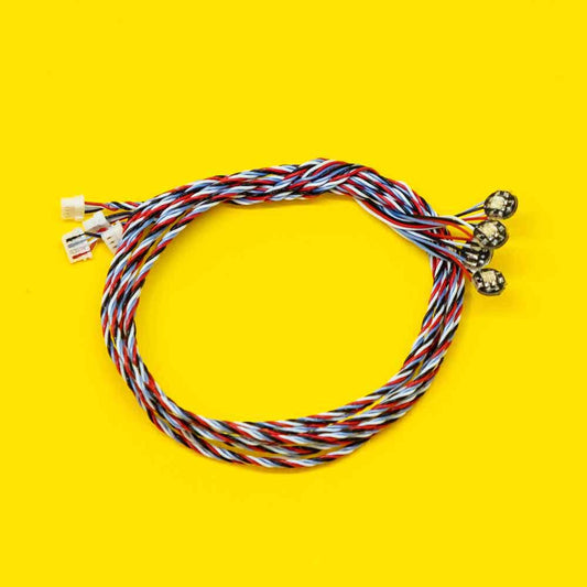 RGB-Bit-Lichter 30 cm (4er-Pack)
