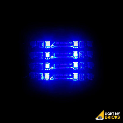 LED-Lichtleisten - Blau (4er-Pack)