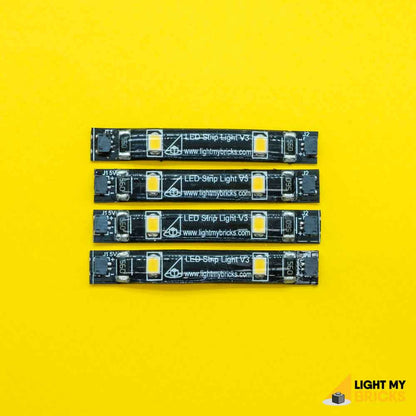 LED-Lichtleisten - Blau (4er-Pack)