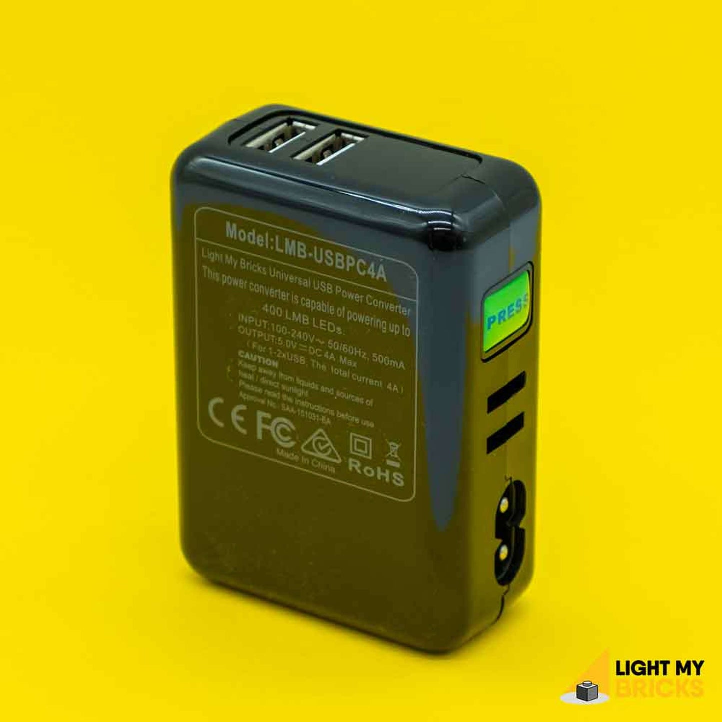 Universelles Netzteil 5 V 4 Ampere USB-Wandadapter